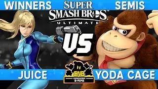 Smash Ultimate - Juice (ZSS) vs Yoda Cage (DK) - CNB 174 Winners Semis