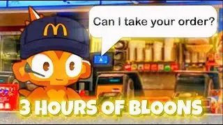 THREE+ HOURS OF BLOONS!!! (BTD6+BTDB2)🔴