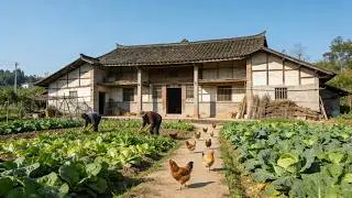 Hidden Side of China: 4K Village Walk in the Countryside Near Chengdu｜Chengdu Tanguanyao Village