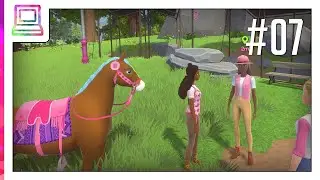 Конные прогулки Барби (Бруклинская Барби) (Часть 7) (Игра с лошадьми)