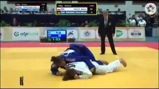 World Judo Championships Juniors, Miami 2014 Bronze -78kg PACUT Beata (POL) vs. SALANKI Evelin (HUN)