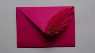 HOW TO MAKE EASY COLOUR PAPER ENVELOPE 💌 / AT HOME/ DIY