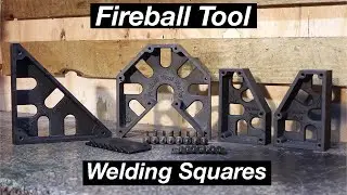 Fireball Tool Welding Squares- Unbox & Demo