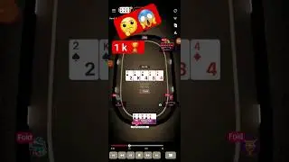 1 k winNice gameplay winzo😱 #winzo #bigcash #pokeronline #poker #pokerstrategy #game #onlineearning
