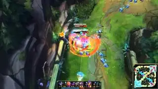 Diamond Irelia 1v2 (Renekton/Skarner)