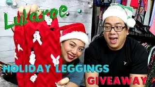 Распаковка и розыгрыш праздничных леггинсов Lularoe 2016!
