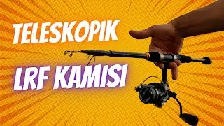 TELESKOPIK LRF KAMIŞ ILE BALIK AV / Okuma Lrf-S-702UL 210cm 1-8 gr Lrf Kamışı