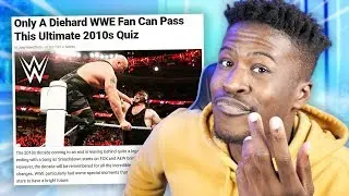 Can You Pass The Ultimate WWE 2010s Quiz? 🤔