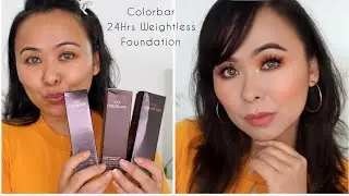 New Colorbar 24Hrs Weightless Liquid Foundation | Swatches, Review & Wear Test
