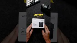 VILTROX AF 25mm F1.7 Air Unboxing 📦 and FujiFilm XT-4 on Camera Look #viltrox #fujixseries