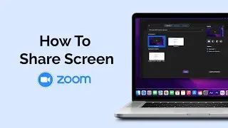Как поделиться экраном в Zoom?