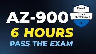 Pass the AZ-900 Exam in 24 Hours! | My 6-Hour Study Plan