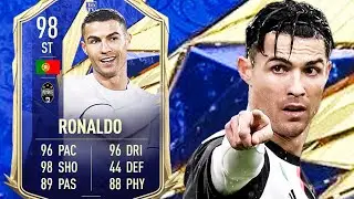 THE BEST IN THE GAME! 🔥TOTY RONALDO REVIEW || 98 CRISTIANO RONALDO REVIEW || 98 RONALDO REVIEW