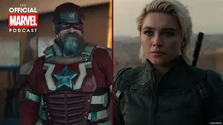 Florence Pugh and David Harbour Talk Thunderbolts*! | The Official Marvel Podcast