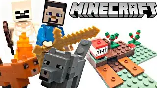 LEGO Minecraft  The Taiga Adventure Review! | 2020 Set 21162