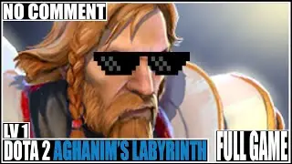 Dota 2 Aghanim's Labyrinth Lv 1 - OmniKnight, Full Game, No Comments.