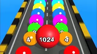 2048 Colors Ball Run Max Levels! All Levels Gameplay Walkthrough Android, iOS