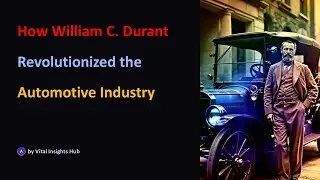 The Man Who Built the American Dream How William C  Durant Revolutionized the Automotive Industry