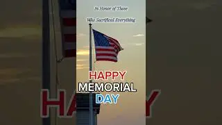 Happy Memorial Day