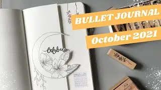 journal with me | october 2021 bullet journal setup | malaysia