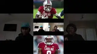 Can these SC receivers take the next step? #collegefootball #secfootball #southcarolina #shorts