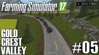 Farming Sim 17 - Gold Crest Valley 2.0- Timelapse #5 - The Food Supply System