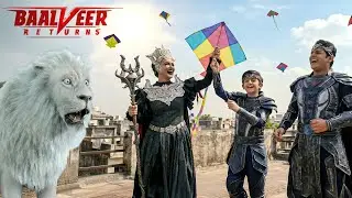 तिमनासा और बालवीर ने वसंत पंचमी के त्योयार पर दुश्मनी को भूल उड़ाई पतंगे || Balveer Returns