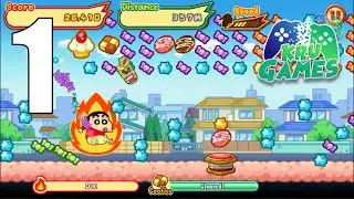 CRAYON SHINCHAN RUNNER!! Gameplay Walkthrough #1 (Android, IOS)