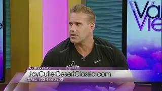 Bodybuilder Jay Cutler guest hosts on Valley View Live!