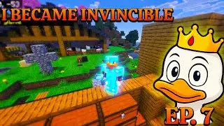 I BECAME INVINCIBLE! Minecraft Survival Subscriber WORLD EP. 7!