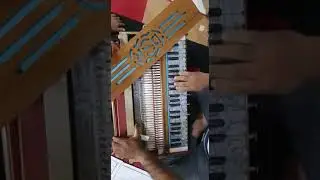 dsr.ramsingh harmonium Bhavnagar bass male female reed 40year old antique body