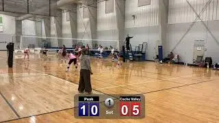 vs Cache Valley set 1 Pool Play