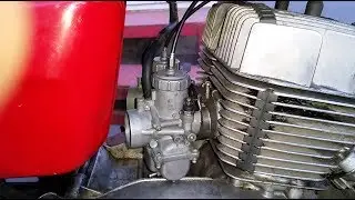 Заводим форсированную Яву 638 (35 лошадей) - полный запил + 2 карбюратора Mikuni VM32