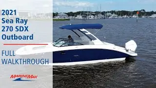 2021 Sea Ray SDX 270 Outboard | MarineMax Wrightsville Beach