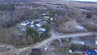 PHANTOM DRONE IPSWICH . BARHAM PITS FISHING LAKE