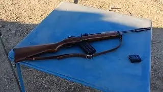 Horrible shooting at the O.K. corral lol ( checking out the Ruger mini-14 ) 