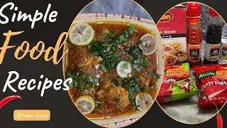 Punjabi family k style me bnya chicken 🍗 | mazy dar noodles 🍜 khaye 😋 