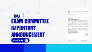 ICAI Exam Committee Decision regarding  Postponed May/ June 2024 Exams?