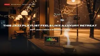 Peaceful Snowy Town Jazz ❄️ Coffee Street Ambience You&rsquo;ll Love