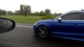 MK6 GTI (APR KO4) vs S3 (APR Stage 2 FBO)