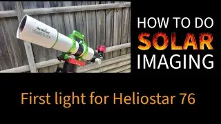 How to do Solar #astrophotography