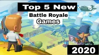 Top 5 New Battle Royale Games For Android/IOS - 2021 Games Like PUBG