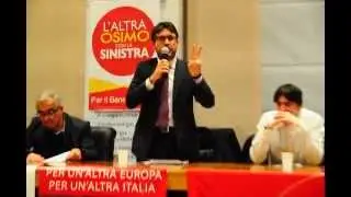 L'ABC per l'Altra Osimo: le conclusioni del candidato sindaco Fabio Pasquinelli (Prima seconda)