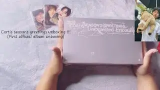 Unbox the cortis seasons greetings album with me!!
