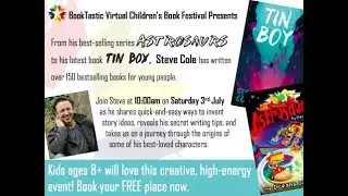 WATCH Steve Cole at BookTastic Book Festival 2021