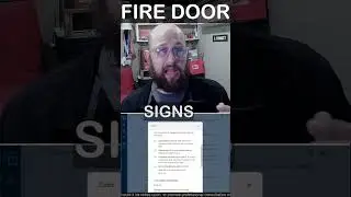 What Signs Are Allowed on Fire Doors? | NFPA 80 Signage Rules