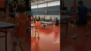 Entra&icirc;nement tennis de table avec Denis dorcescu N219 fran&ccedil;ais 🔥