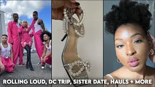 VLOG | ROLLING LOUD, DC TRIP, NEW IPHONE, SISTER DATE, HAULS, + MORE | KENSTHETIC