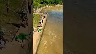 Real life fishing in river at coutryside #catchfishtechnique #fishing #catchingfish