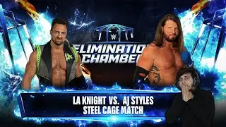 LA KNIGHT VS AJ STYLES || WWE UNDISPUTED UNIVERSAL CHAMPIONSHIP TOURNAMENT ROUND 1 MATCH 3